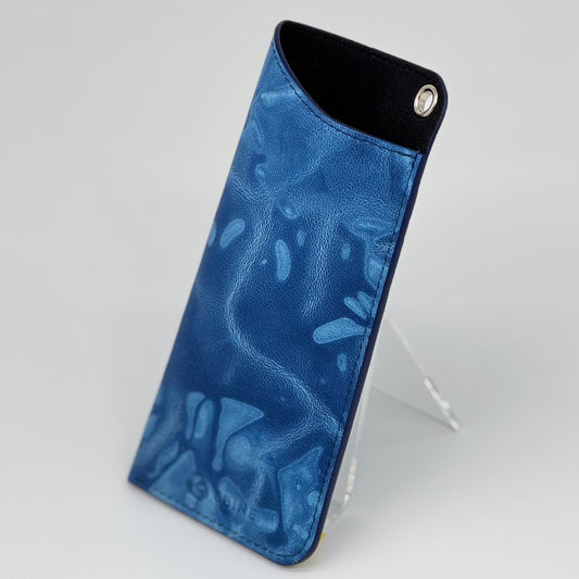 藍染メガネケース